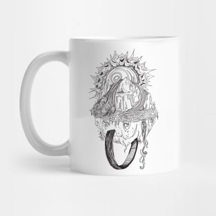 The World on a Ring Mug